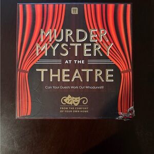 Murder Mystery at the Theatre Set